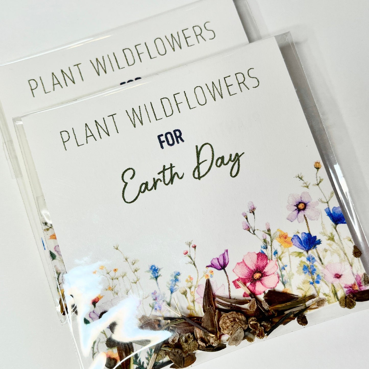 Wildflower Earth Day Seed Packet - Flower Seeds for Gifts